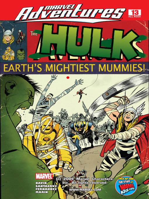 Title details for Marvel Adventures Hulk, Issue 13 by Juan Santa Cruz - Wait list